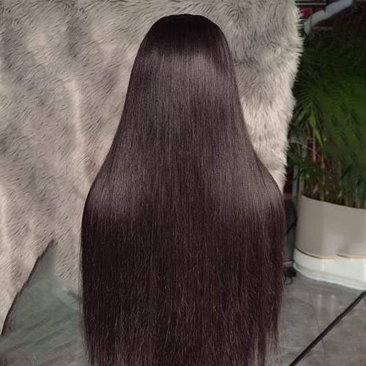 QUICK & CROWNED: Just Enough Lace HD 2x6 Closure Wig- Silky Straight