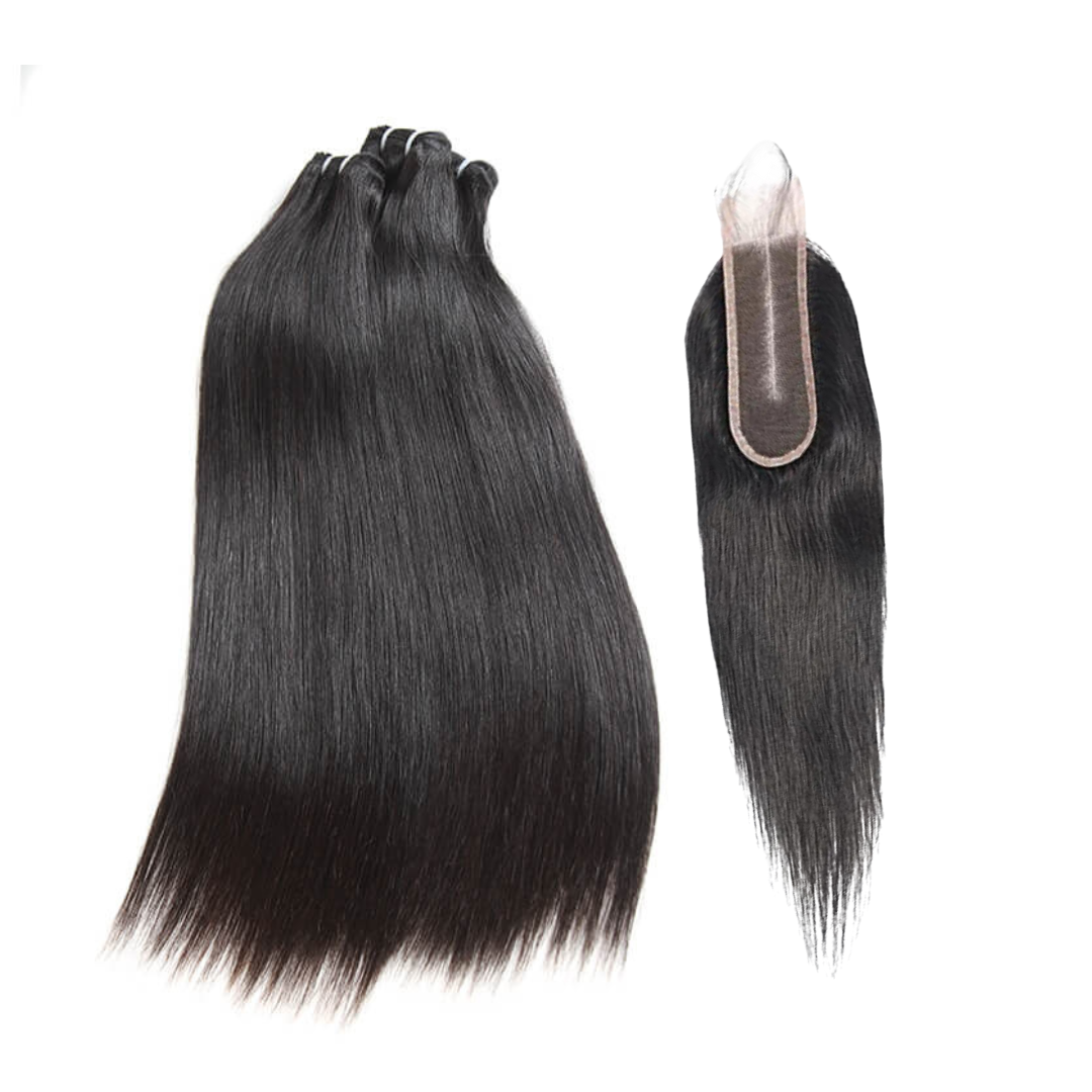 Silky Straight + 2x6 HD Closure Deal