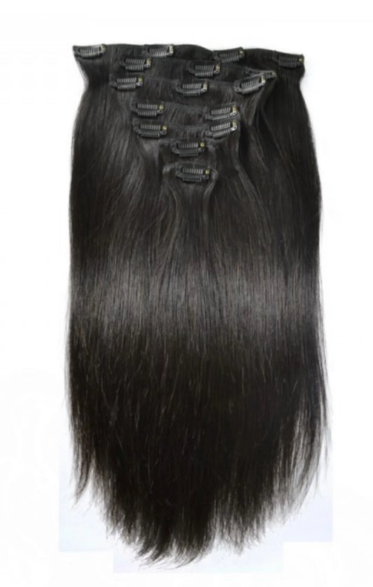 Straight Seamless Clip Ins