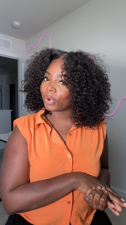 QUICK & CROWNED Pre-EVERYTHING HD Lace Wig - Kinky Curly